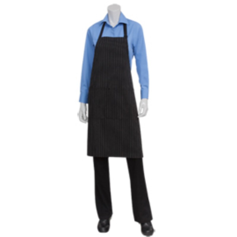 White Stripe Classic Apron by Orient Uniforms for customers in Dubai, Abu Dhabi, Sharjah, Ajman and across the UAE