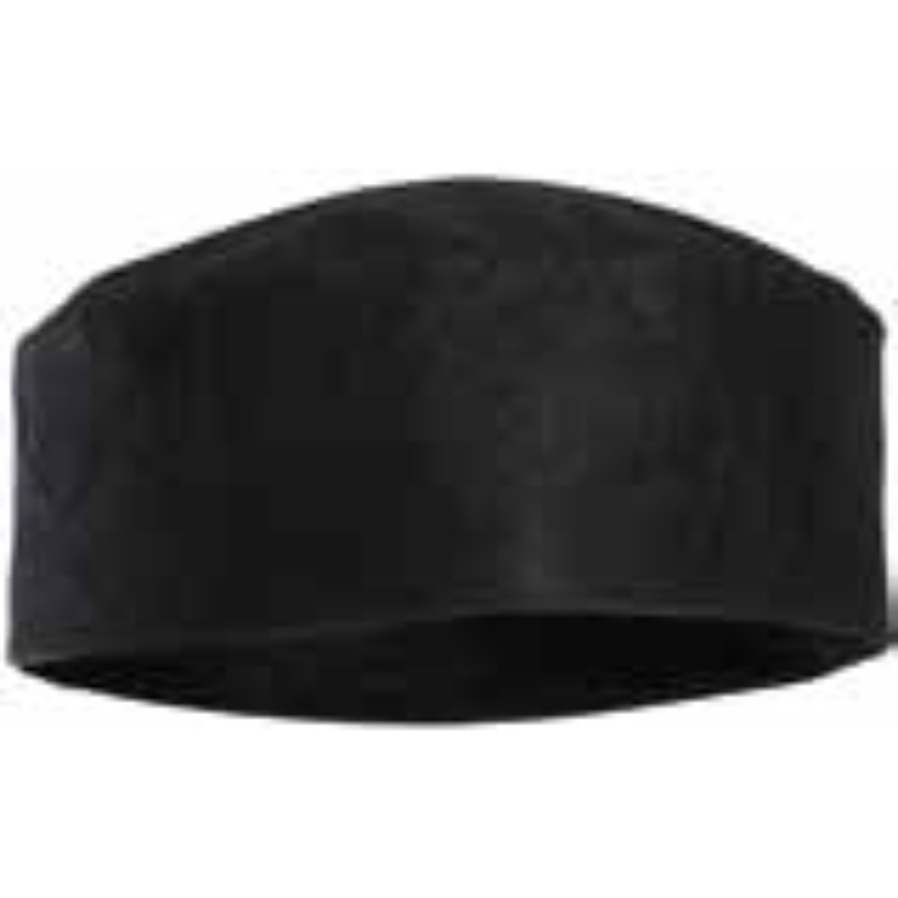 Round Black Chef Cap by Orient Uniforms for customers in Dubai, Abu Dhabi, Sharjah, Ajman and across the UAE