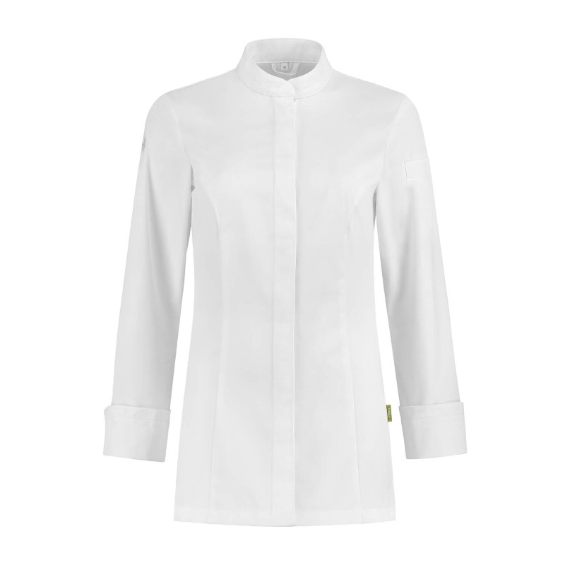 Koksbuis Wit Elise White Chef Jacket by Orient Uniforms for customers in Dubai, Abu Dhabi, Sharjah, Ajman and across the UAE