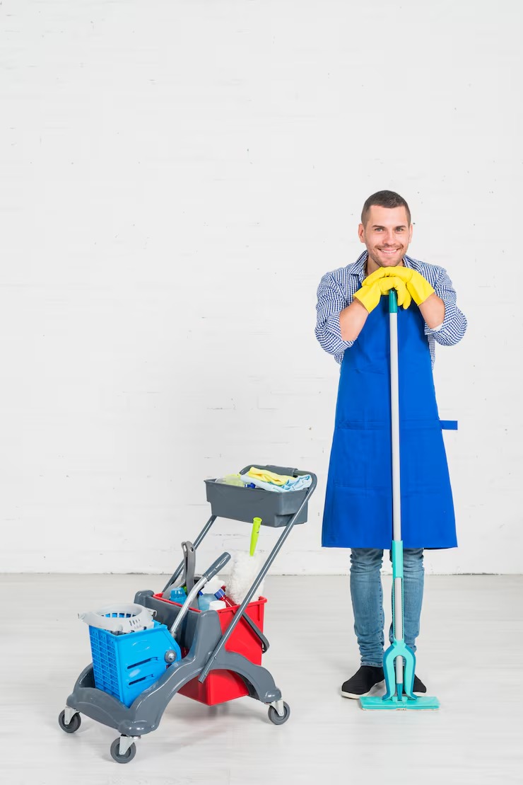 Cleaning His Home 23 2148112784 by Orient Uniforms for customers in Dubai, Abu Dhabi, Sharjah, Ajman and across the UAE