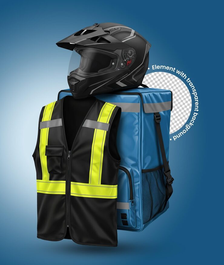 13 Delivery Gear Set Vest 1396592 by Orient Uniforms for customers in Dubai, Abu Dhabi, Sharjah, Ajman and across the UAE