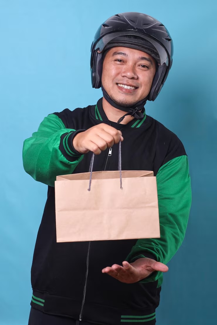 Rider Uniform 20 Courier Deliver Shopping Ba