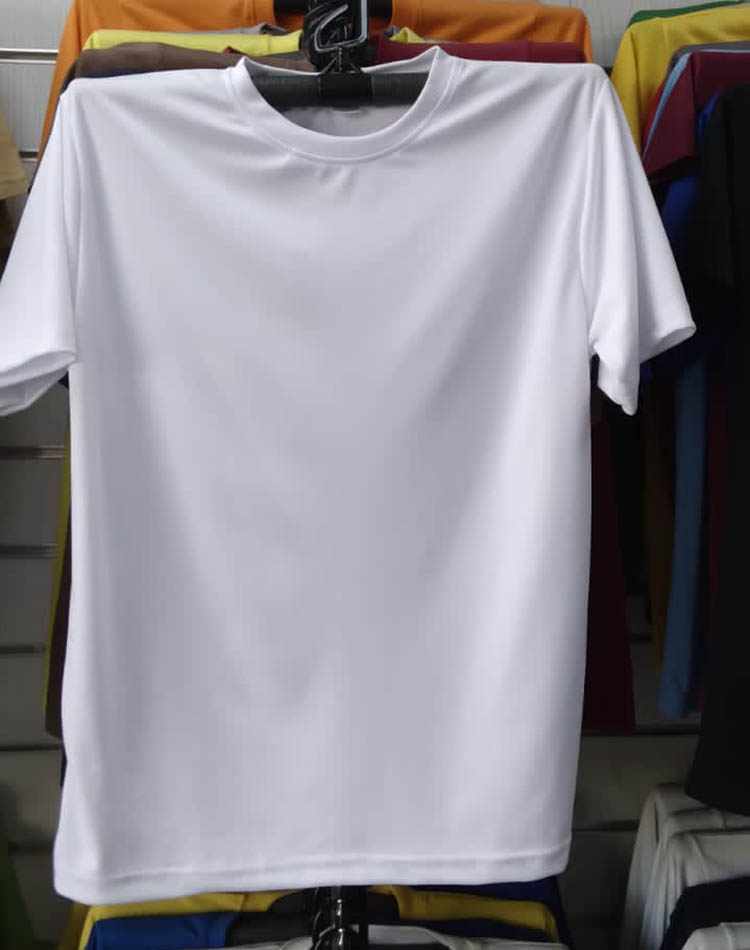 Dry Fit Collection White Color Polyester Mesh by Orient Uniforms for customers in Dubai, Abu Dhabi, Sharjah, Ajman and across the UAE