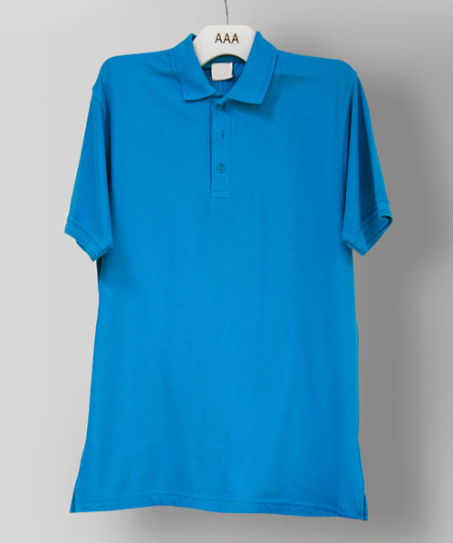 Kids Tshirts Aqua Bluee Polo 3 Years by Orient Uniforms for customers in Dubai, Abu Dhabi, Sharjah, Ajman and across the UAE