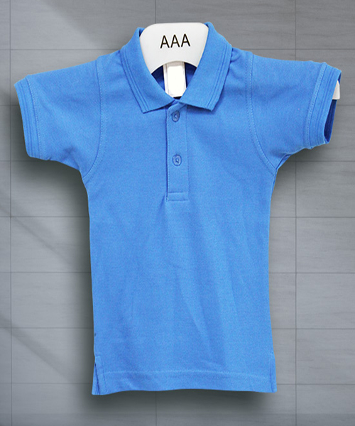 Kids Tshirts Bluee Polo Tshirt Children 1 2 Years by Orient Uniforms for customers in Dubai, Abu Dhabi, Sharjah, Ajman and across the UAE