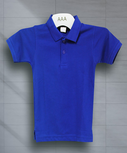 Kids Tshirts Royal Bluee 2 4 Years by Orient Uniforms for customers in Dubai, Abu Dhabi, Sharjah, Ajman and across the UAE