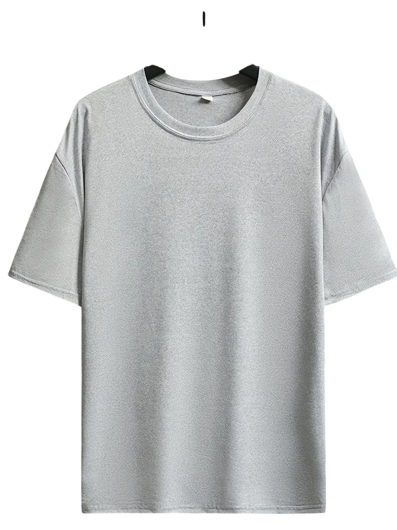 Oversize Tshirts Light Gray Tshirt by Orient Uniforms for customers in Dubai, Abu Dhabi, Sharjah, Ajman and across the UAE