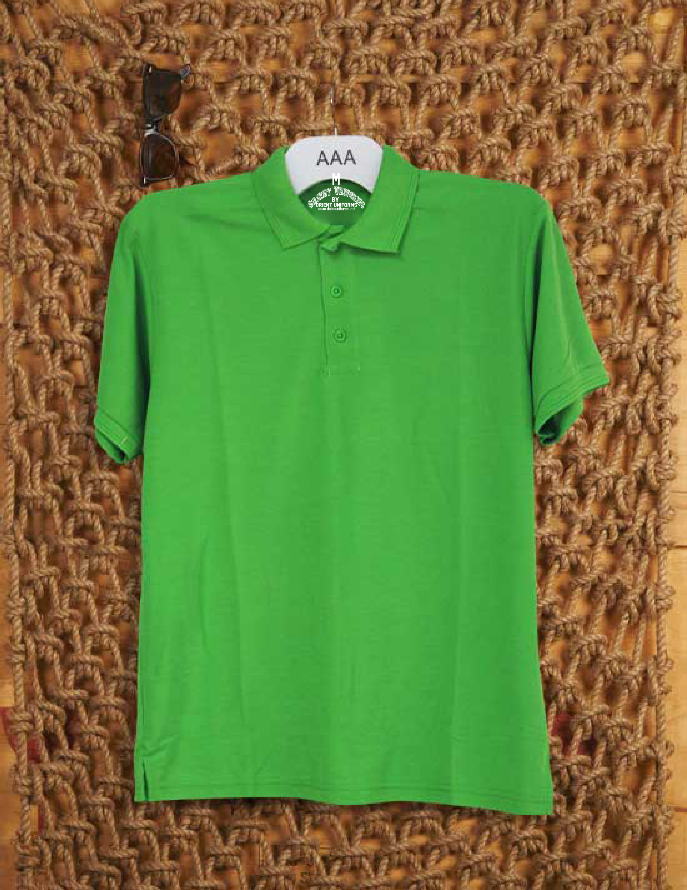 Polo S Light Green Shirt by Orient Uniforms for customers in Dubai, Abu Dhabi, Sharjah, Ajman and across the UAE