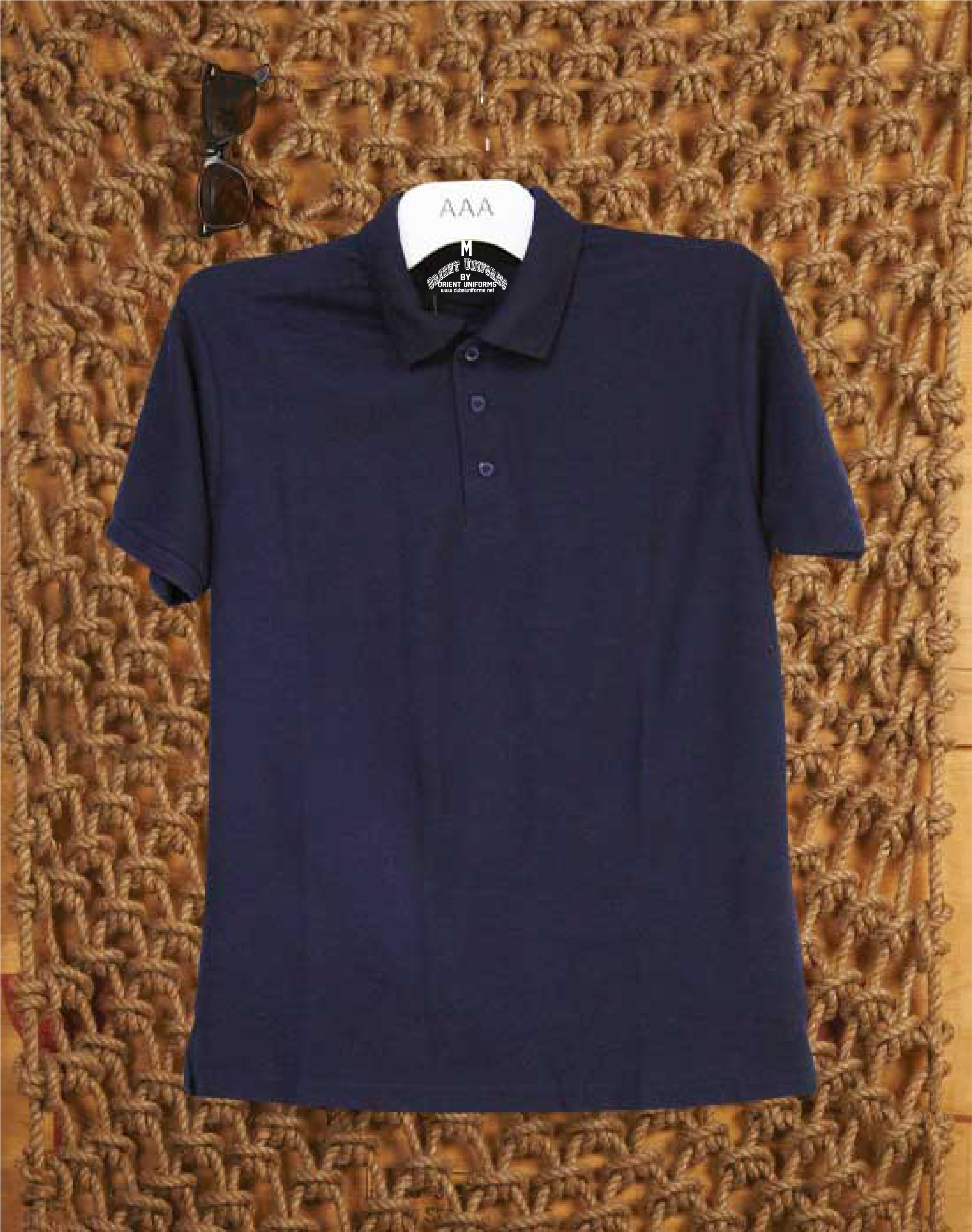 Polo S Navy Bluee Shirt by Orient Uniforms for customers in Dubai, Abu Dhabi, Sharjah, Ajman and across the UAE
