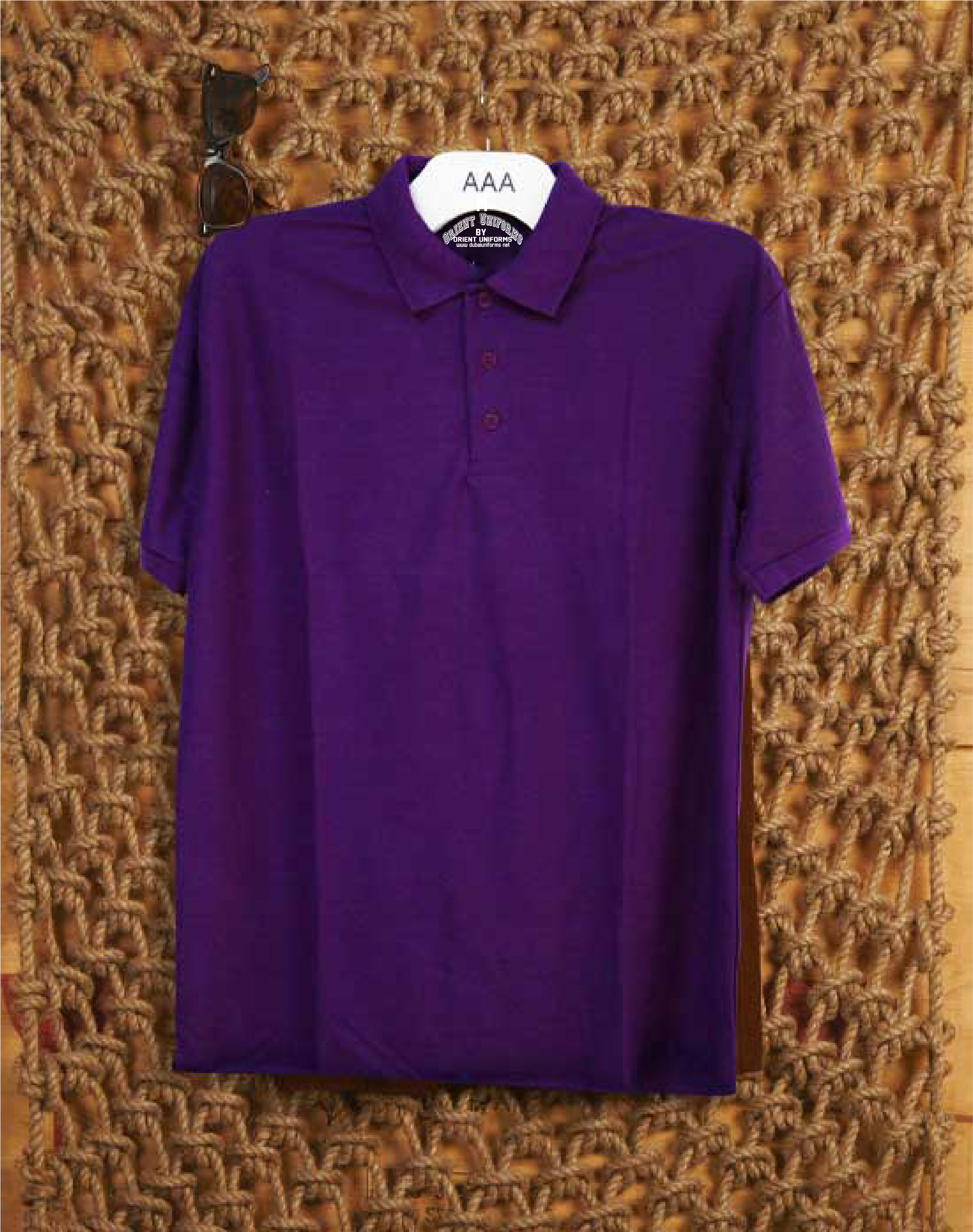 Polo S Purple Shirt by Orient Uniforms for customers in Dubai, Abu Dhabi, Sharjah, Ajman and across the UAE