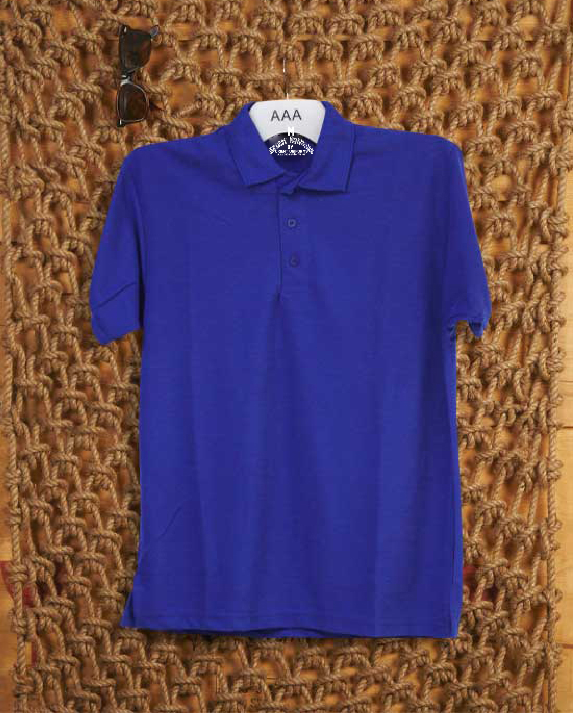 Polo S Royal Bluee Shirt by Orient Uniforms for customers in Dubai, Abu Dhabi, Sharjah, Ajman and across the UAE