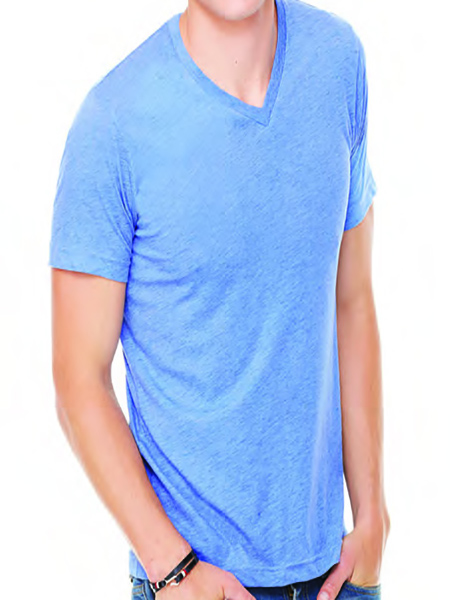 V Neck Tshirts Sky Bluee Tshirt by Orient Uniforms for customers in Dubai, Abu Dhabi, Sharjah, Ajman and across the UAE